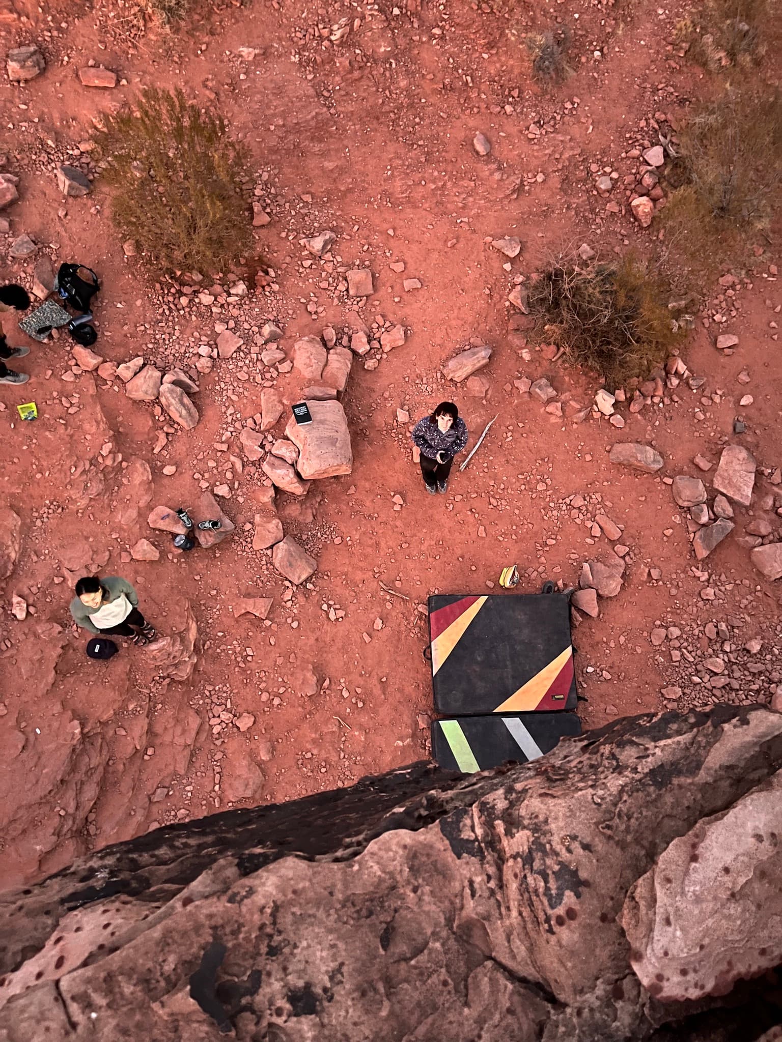 Climbing at Red Rocks